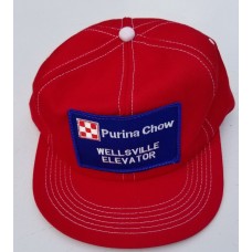 Vintage Purina Chow Advertising Patch Snapback Hat KBrand USAMade Farmer   eb-47997101